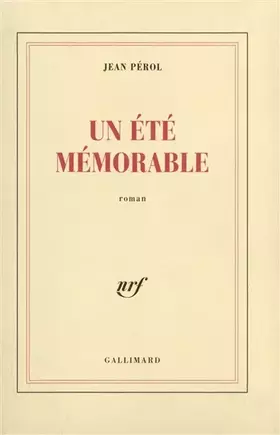 Couverture du produit · Un Été mémorable
