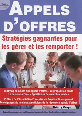 Couverture du produit · Appels d'offres - stratégies gagnantes pour les gérer et les remporter