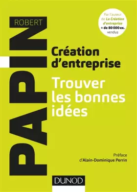 Couverture du produit · Création d'entreprise - Trouver les bonnes idées