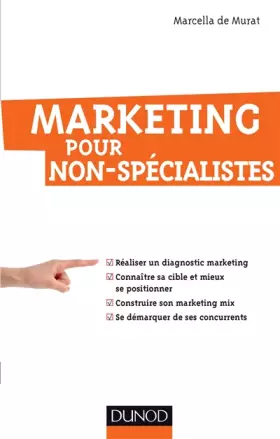 Couverture du produit · Marketing pour non-spécialistes