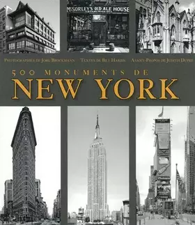 Couverture du produit · 500 monuments de New York