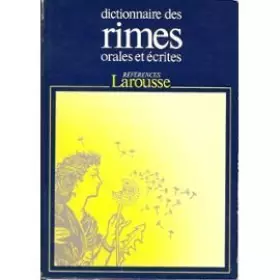 Couverture du produit · DICT.RIMES ORALES REFERENCES