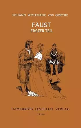Couverture du produit · Hamburger Lesehefte, Nr.29, Faust I: Der Tragödie erster Teil
