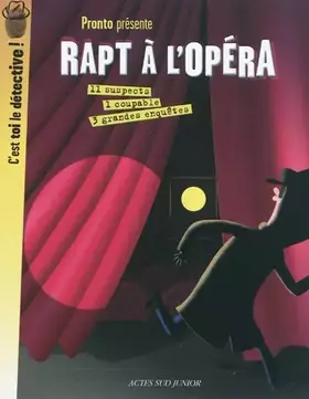Couverture du produit · Rapt à l'opéra : 3 grandes enquêtes