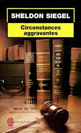 Couverture du produit · Circonstances aggravantes