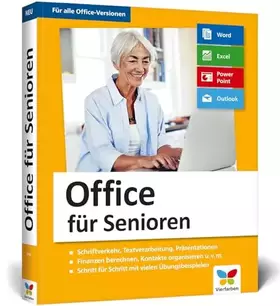 Couverture du produit · Office für Senioren: Geeignet für Microsoft Office 2010 bis 2019, Office 365 und die Office-Apps für Mobilgeräte – Großdruck un