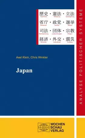 Couverture du produit · Japan (Analyse politischer Systeme , Band 2)