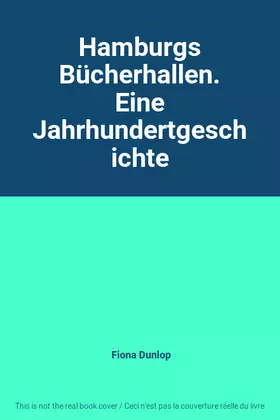 Couverture du produit · Hamburgs Bücherhallen. Eine Jahrhundertgeschichte