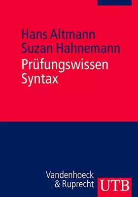 Couverture du produit · Prüfungswissen Syntax: Arbeitstechniken - Klausurfragen - Losungen