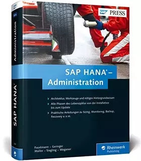 Couverture du produit · SAP HANA – Administration (SAP PRESS)