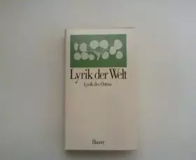 Couverture du produit · Lyrik des Ostens. Lyrik der Welt.