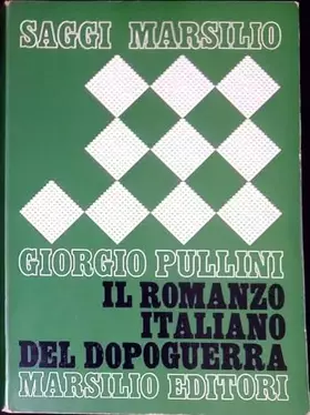 Couverture du produit · il romanzo italiano del dopoguerra
