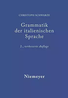 Couverture du produit · Grammatik der italienischen Sprache
