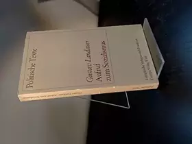 Couverture du produit · Aufruf zum Sozialismus. Von Gustav Landauer. (Politische Texte).