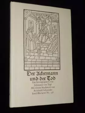 Couverture du produit · Der Ackermann und der Tod: Ein Streitgespräch. Ins Neuhochdeutsche übertragen und mit Anmerkungen von Willy Krogmann. Mit einem
