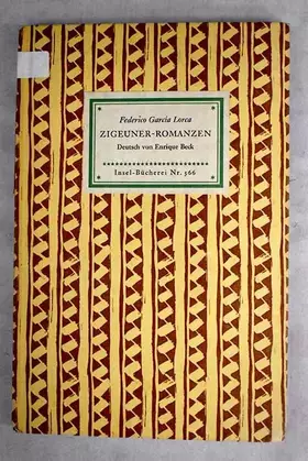 Couverture du produit · Zigeuner-Romanzen. Insel-Bücherei Nr. 366
