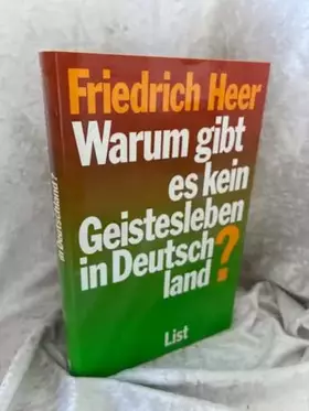 Couverture du produit · Warum gibt es kein Geistesleben in Deutschland?