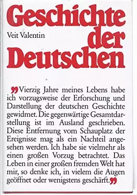 Couverture du produit · Geschichte der Deutschen