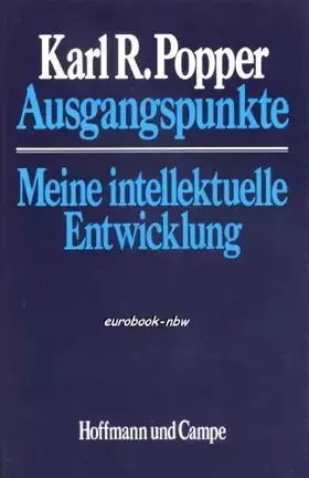 Couverture du produit · Ausgangspunkte: Meine intellektuelle Entwicklung