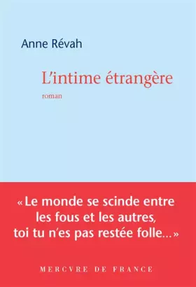 Couverture du produit · L’intime étrangère