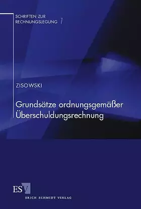 Couverture du produit · Grundsätze ordnungsgemässer Überschuldungsrechnung (Schriften zur Rechnungslegung)