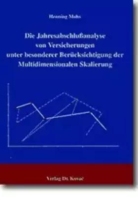 Couverture du produit · Die Jahresabschlußanalyse von Versicherungen unter besonderer Berücksichtigung der Multidimensionalen Skalierung. (Schriften zu