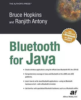 Couverture du produit · Bluetooth for Java