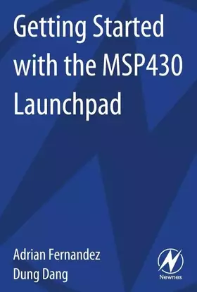 Couverture du produit · Getting Started with the MSP430 Launchpad