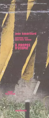 Couverture du produit · A propos d'Utopie : Précédé de L'architecture dans la critique radicale