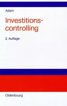 Couverture du produit · Investitionscontrolling