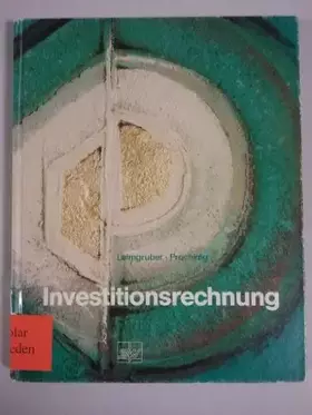Couverture du produit · Investitionsrechnung
