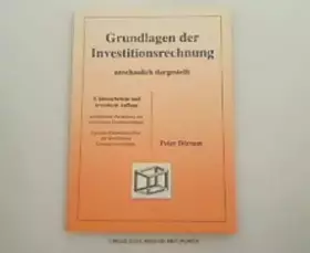 Couverture du produit · Grundlagen der Investitionsrechnung - anschaulich dargestellt
