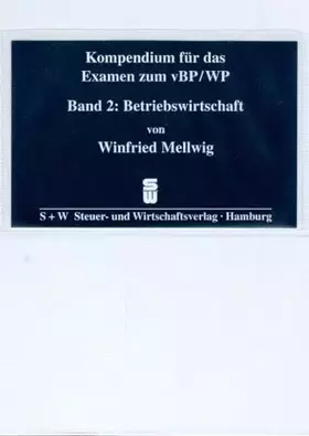 Couverture du produit · Betriebswirtschaft