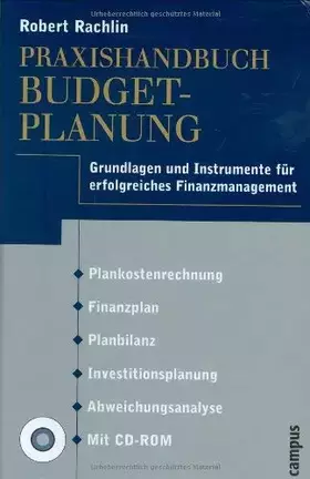 Couverture du produit · Praxishandbuch Budgetplanung: Grundlagen und Instrumente für erfolgreiches Finanzmanagement