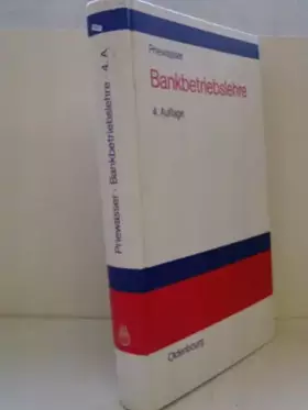 Couverture du produit · Bankbetriebslehre