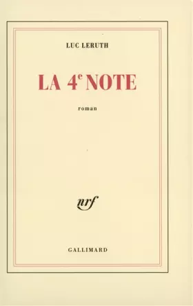 Couverture du produit · La 4e note