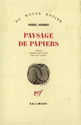 Couverture du produit · Paysage de papiers