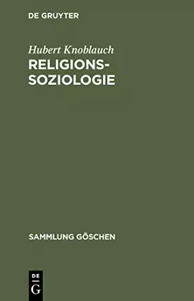 Couverture du produit · Religionssoziologie (Sammlung Goschen) (Sammlung Gaschen) (Sammlung Göschen, 2094, Band 2094)