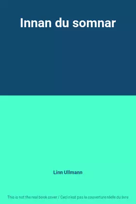 Couverture du produit · Innan du somnar