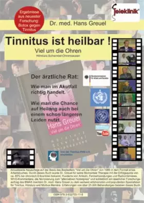Couverture du produit · Tinnitus ist heilbar !: Viel um die Ohren Hörsturz-Schwindel-Ohrensausen: Viel um die Ohren (Hörsturz, Schwindel, Ohrensausen).