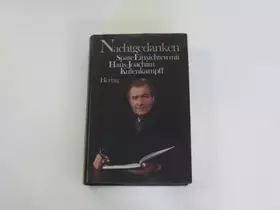 Couverture du produit · Nachtgedanken. Späte Einsichten mit Hans-Joachim Kulenkampff