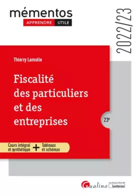 Couverture du produit · Fiscalité des particuliers et des entreprises: Une présentation simple et la plus complète possible de la Fiscalité applicable 