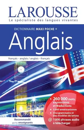 Couverture du produit · Dictionnaire Larousse maxi poche plus Anglais