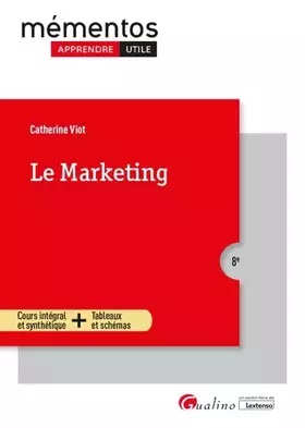Couverture du produit · Le marketing: Cours intégral et synthétique + Tableaux et schémas