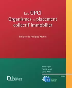 Couverture du produit · Les OPCI : Organismes de placement collectif immobilier