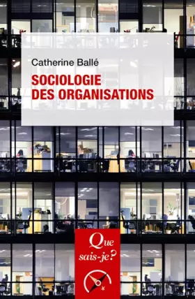 Couverture du produit · Sociologie des organisations