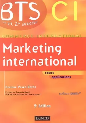 Couverture du produit · Marketing international - 5ème édition