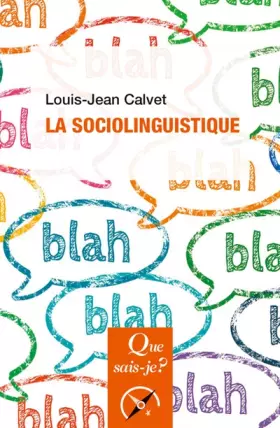 Couverture du produit · La sociolinguistique