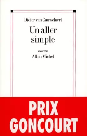 Couverture du produit · Un aller simple