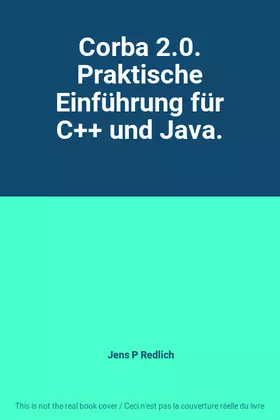 Couverture du produit · Corba 2.0. Praktische Einführung für C++ und Java.